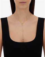 Collar Nanis Mujer Soffio in Oro amarillo Diamante 0.08 Ct CS10-583 - CS10-583